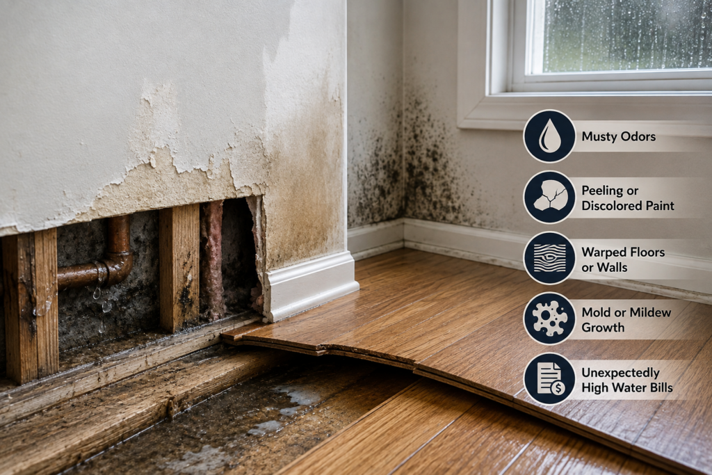 Hidden Water Damage: Signs Your Home Has a Problem You Can’t See