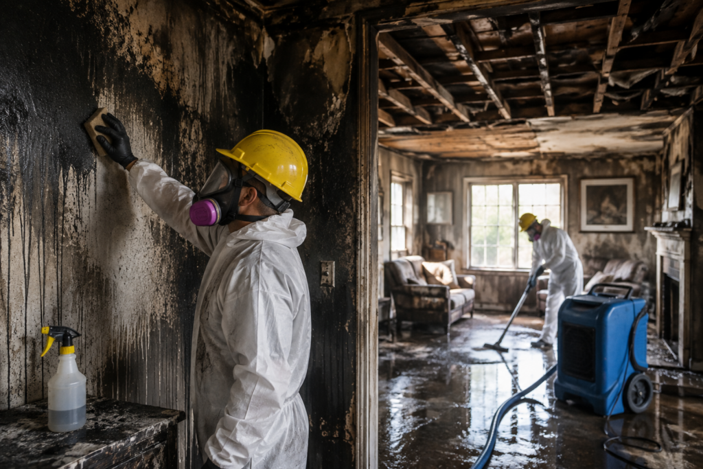 Why Fire Damage Restoration Includes More Than Just Removing Soot